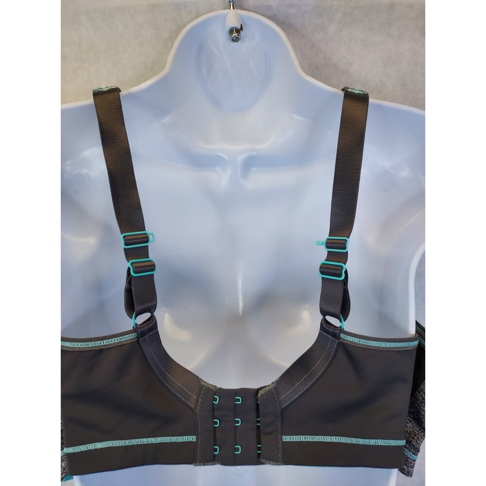 Freya Active Sport Bra 38DDD Sonic Carbon Molded Underwire Racerback Optional - Picture 4 of 12